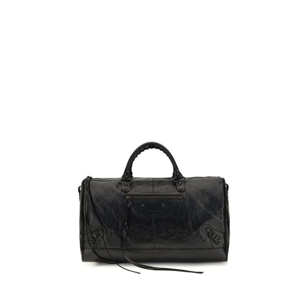 Balenciaga Black Lamb Ovis Aries Luggage And Men's Travel